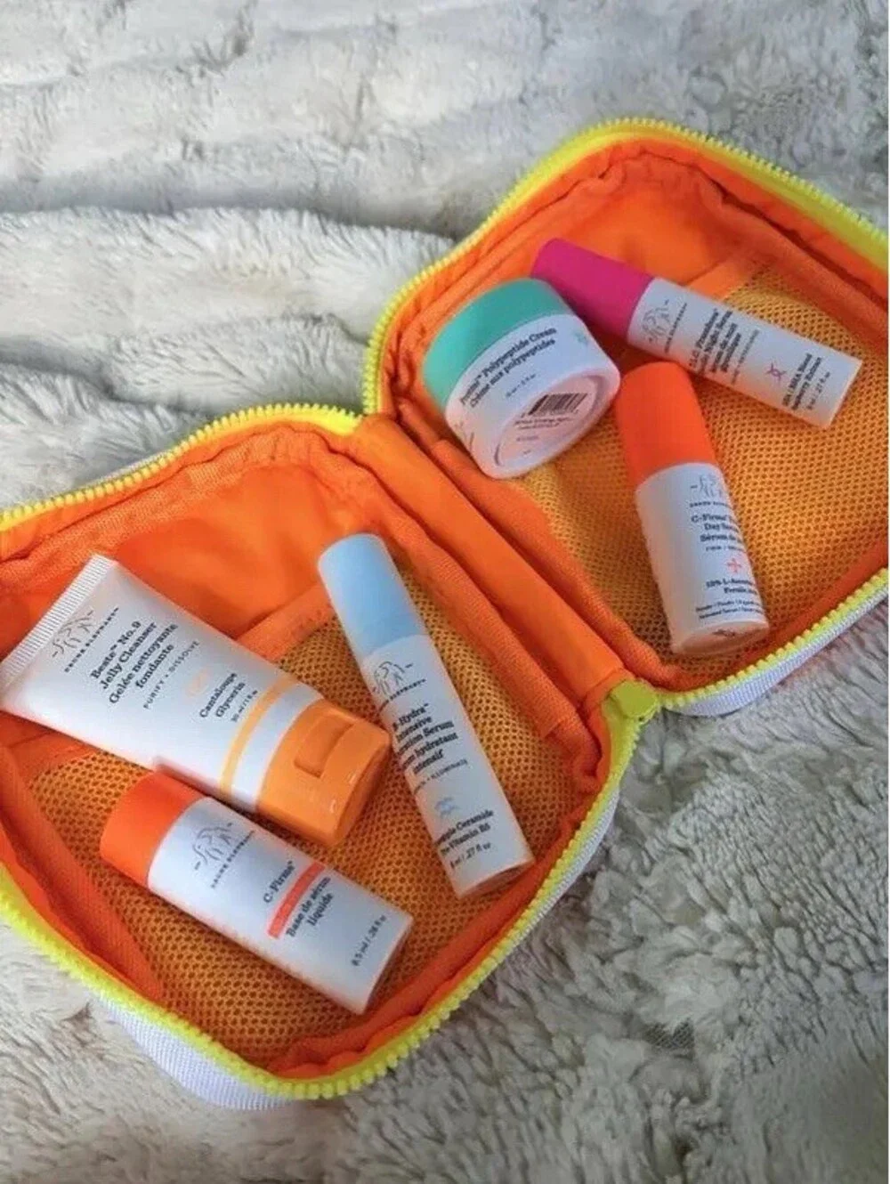 Drunk Elephant The Littles 8.0 Skincare Travel Kit 5-Piece Set with Bag BNIB
